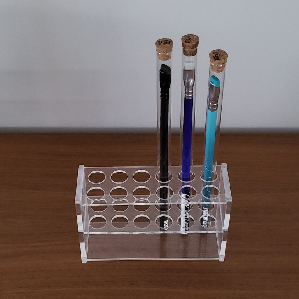 12-hole display stand.