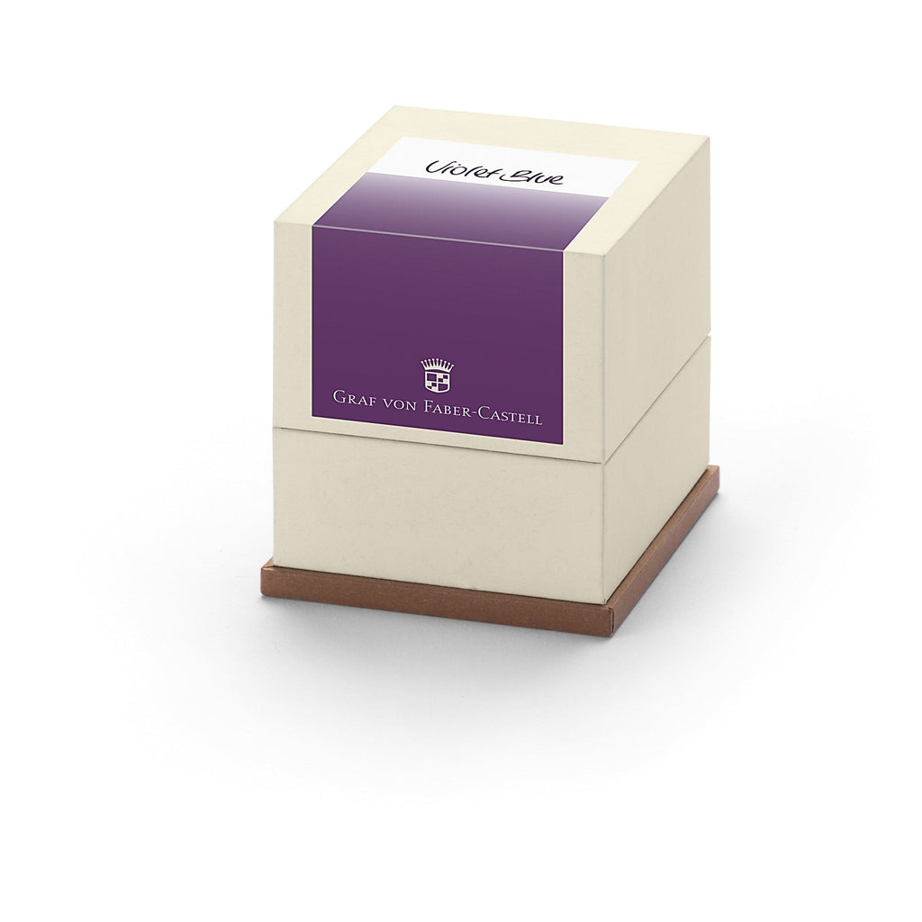 Box of 20 ink cartridges. Violet Blue. Graf Von Faber-Castell