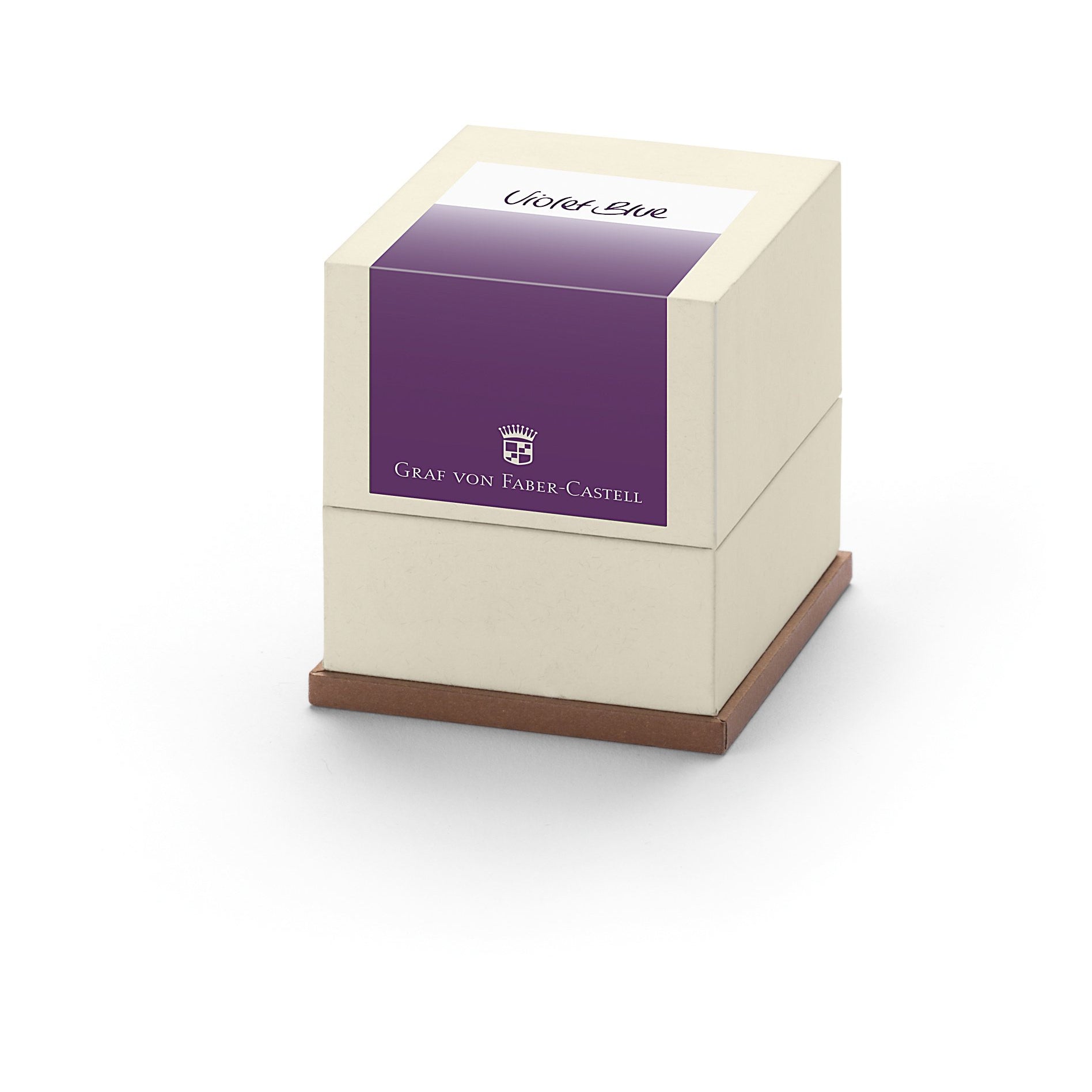 Box of 20 ink cartridges. Violet Blue. Graf Von Faber-Castell