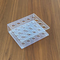Display stand with 20 holes.