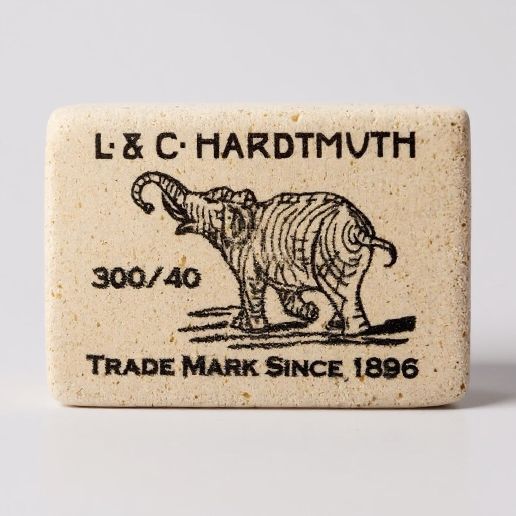 L&amp;C Hardtmuth Eraser 300/40 Medium. Koh-I-Noor
