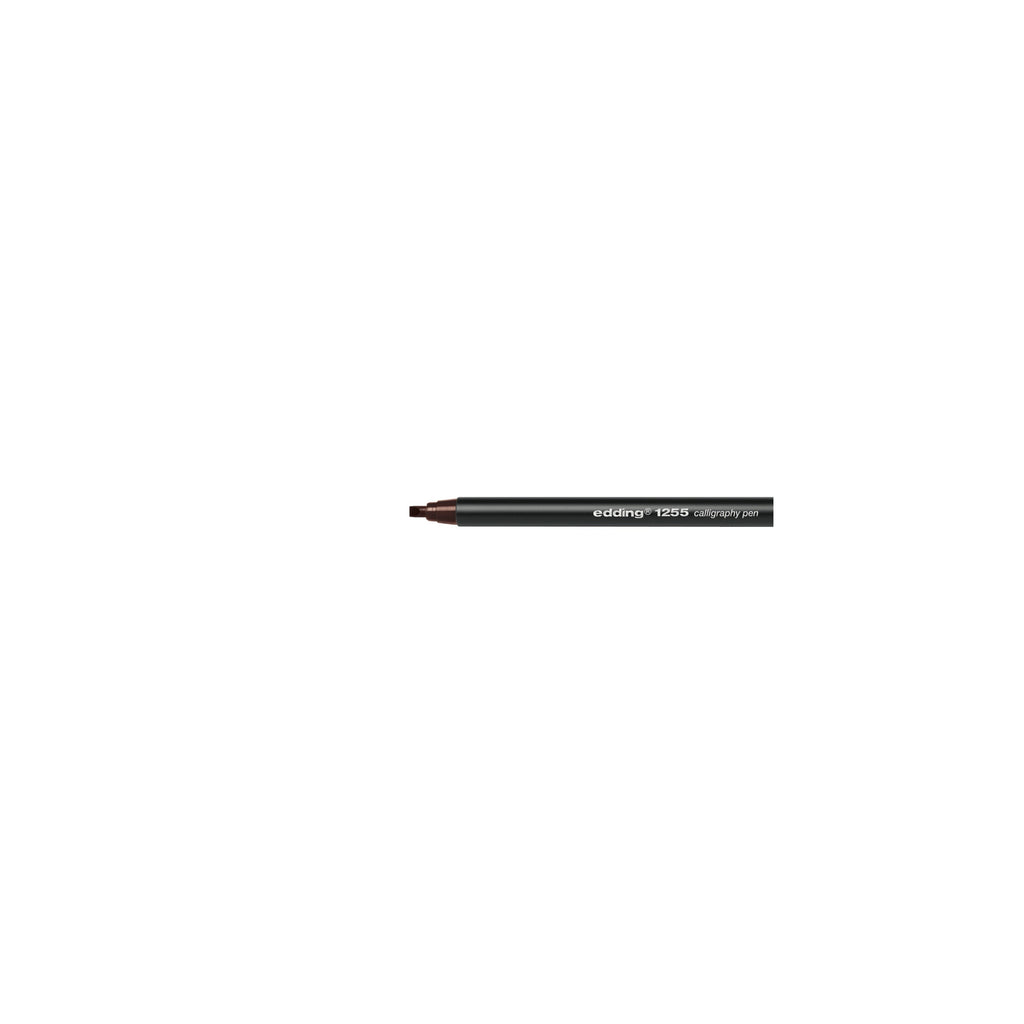 Edding 1255 Calligraphy 3-marker set, brown.