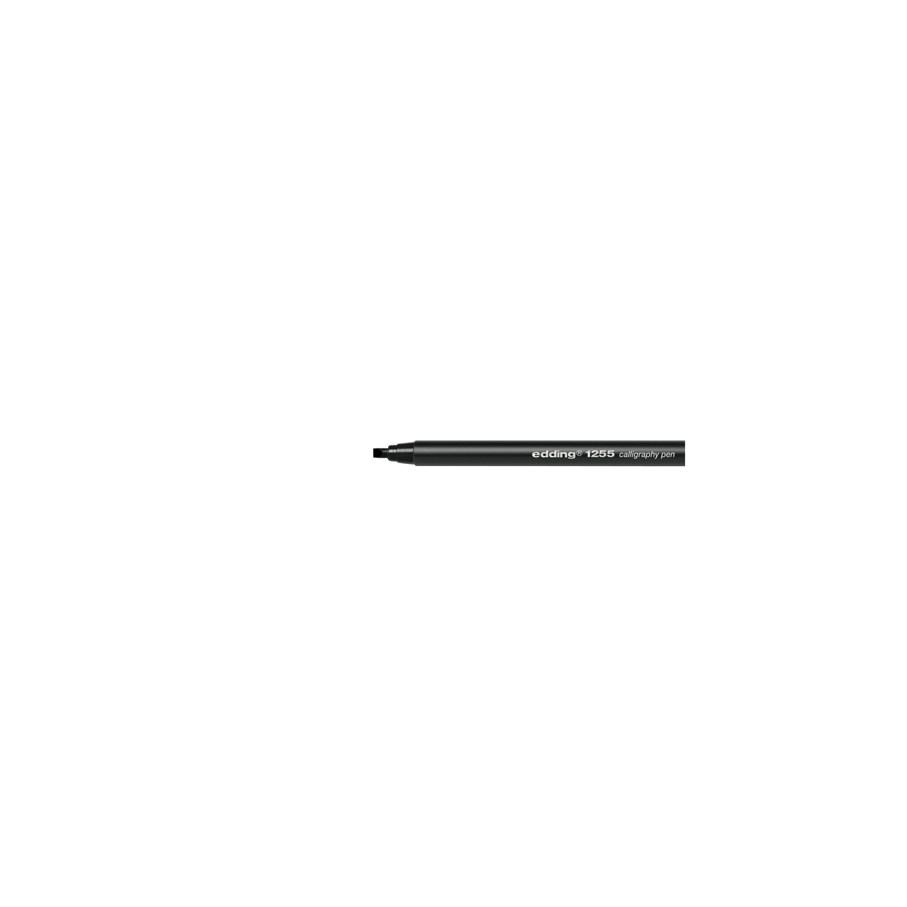 Edding 1255 Calligraphy 3-pen set, black