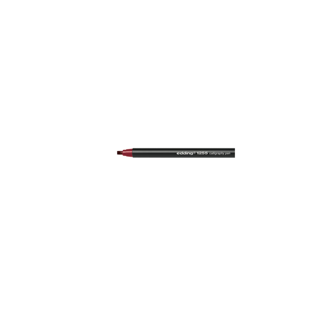 Case of 3 red markers 1255 Calligraphy