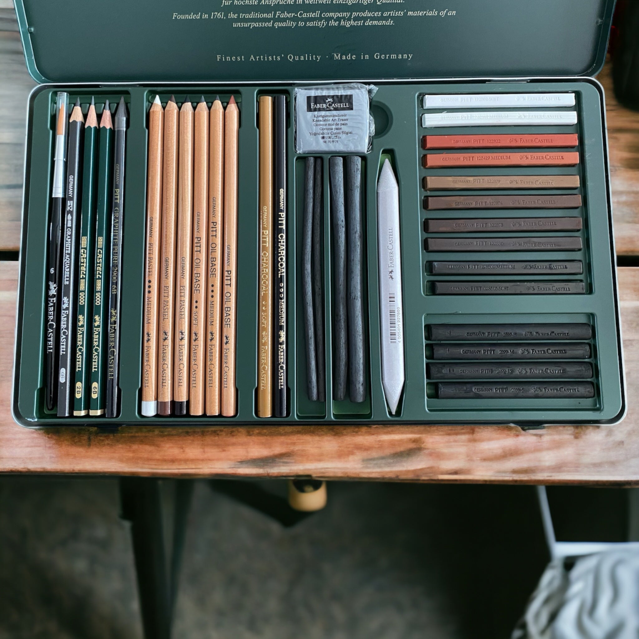 33-piece Pitt Monochrome set. Faber-Castell